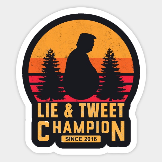 Hide and Seek Lie and Tweet World Champion Sticker by Electrovista